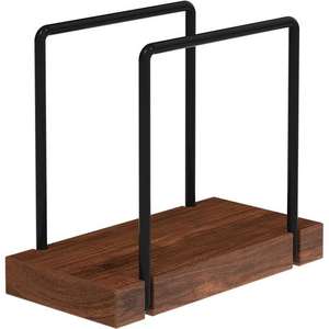 H.M.A Handicrafts Organizador de pañuelos de madera independiente, duradero y respetuoso con el medio ambiente para hogares contemporáneos - Product Image 4