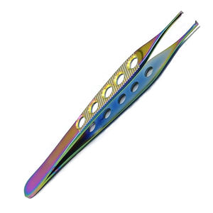 Pince à tissus Adson Instruments de chirurgie générale à revêtement multicolore Fabricants allemands de qualité Sialkot Pakistan Kellinind - Product Image 1