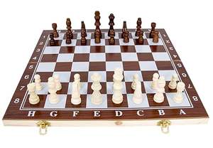 Juego de Ajedrez de madera de alta calidad con tablero magnético, ideal para viajes y larga duración, gran calidad a precio razonable - Product Image 4