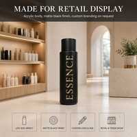 Bouteille cosmétique géante factice sur mesure, taille réelle 1,52 m (5 pieds) de hauteur, accessoire de présentation en acrylique pour vitrine de magasin de luxe