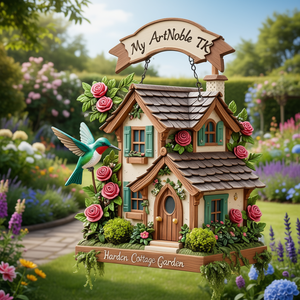 Ornement de jardin en forme de colibri par My ArtNoble TK - Product Image 3