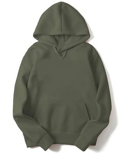 Sudaderas con Capucha de Invierno 100% Algodón para Hombre, Color Personalizado, Mangas Largas, Diseño Sólido, Transpirables, Ecológicas, al por Mayor - Product Image 4
