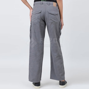 Pantalon cargo d'été pour femme à bas prix, 100 % coton, respirant, écologique, tendance, en stock - Product Image 3