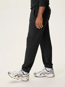 กางเกงกันลมผ้าไนลอนแฟชั่นสำหรับผู้ชาย, กางเกงกันลมเอวกลางเอวป้องกันการยับสบายๆสไตล์สปอร์ตพอดีตัวปกติขนาดพิเศษ - Product Image 4