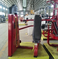 Alat Latihan Kekuatan Otot Bahu Duduk (Seated Shoulder Press) Grosir, Peralatan Gym Rumahan Sistem Pin Load Selection untuk Dijual