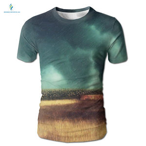 T-shirt imprimé par Sublimation pour hommes du Bangladesh, 100% coton de haute qualité, nouveau Design, meilleure vente - Product Image 4