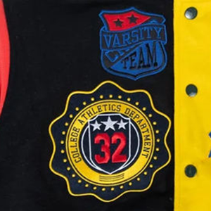 เสื้อแจ็กเก็ตแฟชั่นใหม่สำหรับผู้ชายเสื้อแจ็กเก็ตเบสบอลวิทยาลัยแบบคลาสสิกปักลายผ้าแคนวาสแบบออกแบบได้ตามต้องการสำหรับฤดูหนาว - Product Image 6