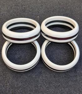 Vintage Acrylique Résine Élastique Perlé Chaîne Manchette Bracelets Bracelets pour Femmes Bijoux Cadeau - Product Image 4