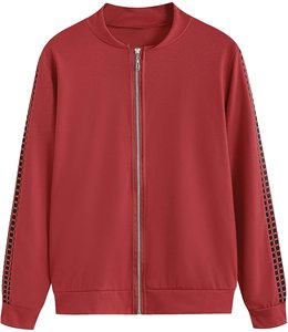 Bloc Entonnoir Encolure Capuche Cordon Performance Gym Full Femme Coupe-Vent Survêtement pour femme - Product Image 1