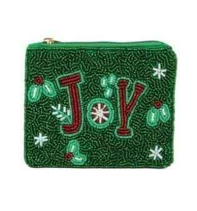 Pochette à main perlée brodée perle de rocaille porte-monnaie fait main avec couleur personnalisée pour femme et fille - Product Image 3