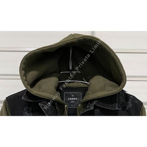 OEM Design personnalisé pour hommes Vestes à double couche Sweats à capuche à manches longues pour l'hiver Vêtements très exigeants - Product Image 2