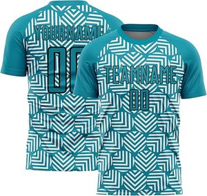 Uniforme de Fútbol Personalizado de Primera Calidad, Impresión Digital, Transpirable, Manga Corta, Unisex, para Clubes - Product Image 5