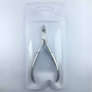 Pinzas para uñas para cutículas, pinzas para uñas profesionales de acero inoxidable de un solo resorte, superventas al por mayor - Product Image 6