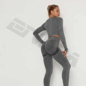 Pantalones de chándal informales de cintura alta para mujer 2024, pantalones de Yoga de cuero transpirable con la máxima comodidad y estilo de movimiento sin costuras - Product Image 1