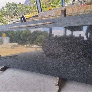 Dalles de granit noir du Bengale de style design moderne produit de luxe poli - Product Image 1