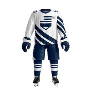 Conjunto Deportivo Personalizado y Elegante, Uniforme de Hockey sobre Hielo 100% Poliéster para Adultos, Servicio OEM, Alta Calidad - Product Image 6