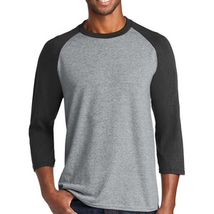 T-shirts de baseball à manches longues pour hommes Fruit of the Loom T-shirt Raglan Top - Product Image 4
