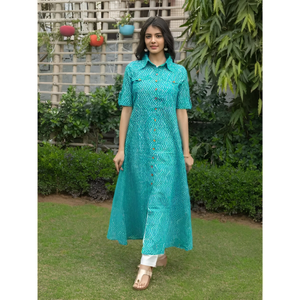 Kurti en coton pour femmes, collection confortable pour tous les jours et pour les occasions festives, au meilleur prix - Product Image 2