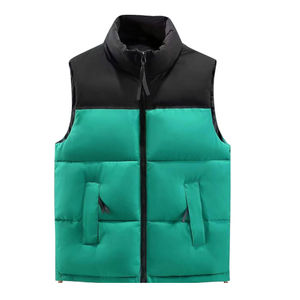 Veste sans manches matelassée légère pour homme, sur mesure, vente en gros, activités de plein air, usage quotidien, chaude, grande taille, bodywarmer - Product Image 3