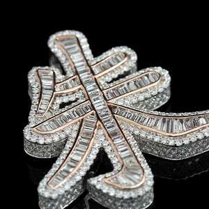 Collar con colgante de diamante brillante de lujo para mujer, aniversario de boda, fiesta de cumpleaños y uso diario, proveedor de joyería fina - Product Image 4