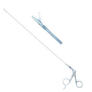 Pince à ciseaux laparoscopique semi-rigide à action unique 5Fr/4Fr Instruments chirurgicaux avec ensemble d'instruments à lame pointue - Product Image 2