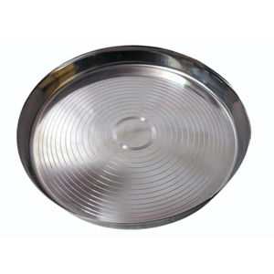 Assiettes en acier inoxydable KVR, assiettes rondes pour le dîner, plateau de service pour un usage quotidien, fête, restaurant - Product Image 2