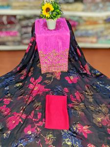 Vestido Clásico de Moda Tradicional Somalí Brasso Dirac Jacquard con Diseño Floral Elegante Originario de Somalia - Product Image 4