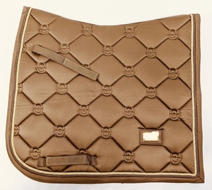 Tapis de Selle Anglaise COTON DRILL SADDLE PAD INNER SIDE POLY FILL EQUESTRIAN PRODUCTS RACING PADS AVEC COTON - Product Image 3