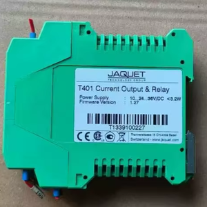 Tachymètre monocanal T401, moniteur de vitesse, sortie 4-20mA, rail DIN, pièces détachées industrielles, vente en gros, en stock - Product Image 1