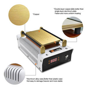 <span class=keywords><strong>M</strong></span>-üçgen 7/14 inç LCD ayırıcı makinesi sıcak plaka ekran ayırıcı tamir makinesi dokunmatik cam değiştirme Android iPhone için - Product Image 2