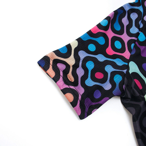 Maillot de cyclisme léger en polyester pour femme, impression numérique, coupe-vent, extensible, fermeture éclair, vêtements de cyclisme VTT, y compris le dos - Product Image 6