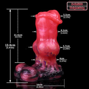 5,43 Zoll Butt Plug Silikon Pferde dildo Small Ass Plug Weiches Prostata-<span class=keywords><strong>Massage</strong></span> gerät Tragbares Anal Dildo Sexspielzeug für Anfänger Männer Frauen - Product Image 6