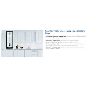 Chauffe-eau à pompe à chaleur monobloc Haier HP80M5 80 litres R134 A+ - Product Image 4