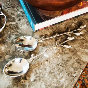 Cuchara de servidor de ensalada para decoración de hoteles y restaurantes Cubiertos ecológicos Cubiertos - Product Image 2