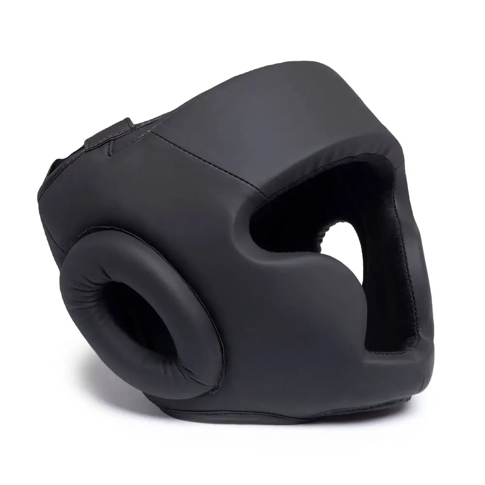 Unisex için yüksek kalite boks baş koruması kask/en trend hakiki deri yapılmış boks baş koruması