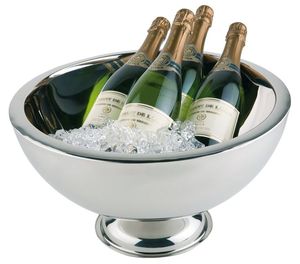 Vente en gros à bas prix de refroidisseur de bière solide Nature seau à glace en bois et poignée en acier et seaux à glace bacs à boissons pour poignée - Product Image 5