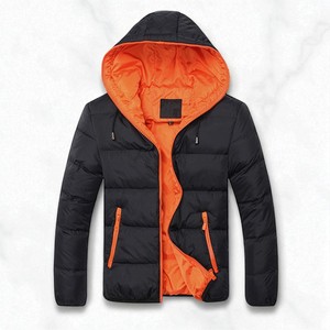 Veste bouffante à capuche couleur personnalisée nouveauté hiver chaud pour hommes haute qualité hommes veste imperméable avec qualité supérieure - Product Image 2