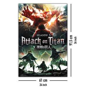 Affiche de l'anime L'Attaque des Titans - Product Image 1