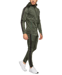 Wholesale Custom Unisex <b>Leopard</b> Patch Embroidery <b>Hoodie</b> and Jogger Sweatpants Set Sweat Suit Tracksuit Men - Product Image 5