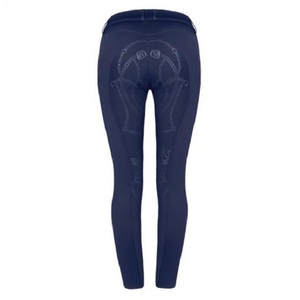 กางเกงรัดรูปสตรีแบบปรับแต่งได้กางเกงขี่ม้าเอวสูงปานกลางพิมพ์ลายม้า - Product Image 6