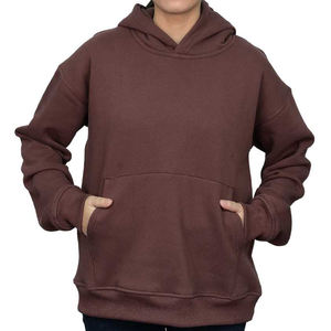 เสื้อฮู้ดของผู้หญิงแบบแห้งเร็วระบายอากาศได้ดีเสื้อฮู้ดใส่สบายพิมพ์โลโก้ตามสั่ง - Product Image 4