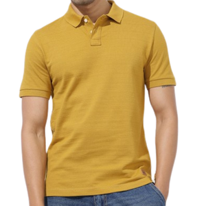 Venta al por mayor 100% algodón de los hombres para camisas de punto transpirable ecológico poliéster/mezcla de algodón logotipo personalizado fabricante OEM - Product Image 6