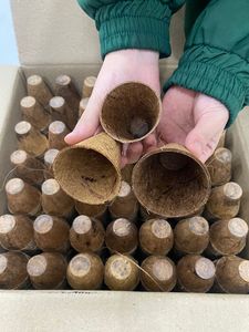 Pot en fibre de coco du Vietnam fabriqué à partir de la fibre de coque de noix de coco pour le jardinage, la pépinière, la plantation et l'exposition - Product Image 2