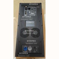 Processeur audio numérique 1 entrée 2 sorties, amplificateur de contrôle DSP, amplificateur de subwoofer 2*1500w, module d'amplificateur audio professionnel