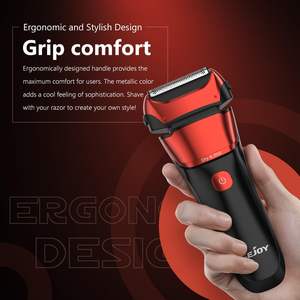 Afeitadora Eléctrica USB para Hombre, Afeitadora Rotativa Húmeda/Seca con 3 Cuchillas, Motor de Velocidad, Resistente al Agua IPX7, con Pantalla Digital de Potencia - Product Image 1