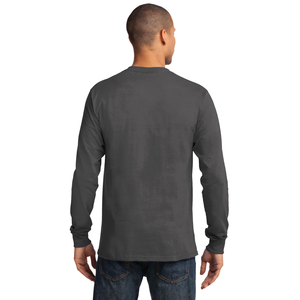 Couleur charbon de bois 50% polyester 25% viscose 25% coton poids 160gsm t-shirt à manches longues unisexe Tri-Blend sweats à manches longues - Product Image 2