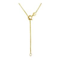 Collier pendentif fleur d'hibiscus en or massif 14 carats DiomandX, véritable collier floral hawaïen en or 14 carats, style tropical