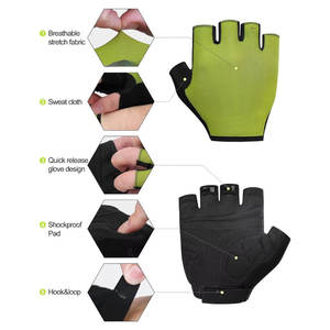 ถุงมือขี่จักรยานยนต์ ป้องกันการล้ม ป้องกันการลื่น ถุงมือป้องกันความอบอุ่นแบบหนาทนต่อการสึกหรอ - Product Image 2