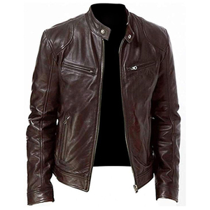 2025 Venta al por mayor Venta caliente hombres chaqueta de cuero de moto Auto Racing Wear chaqueta de cuero de moto para hombres Racewear - Product Image 6