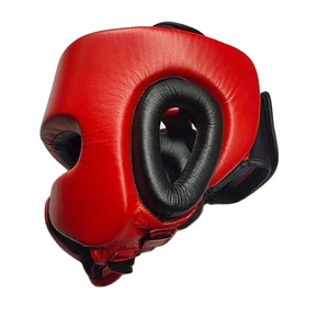 Protectores de Cabeza de Boxeo Personalizados, Profesionales, para Entrenamiento y Sparring, Suaves y Duraderos, Cascos de Kick Boxing de Cuero con Logotipo Personalizado, Protección para la Cabeza - Product Image 1